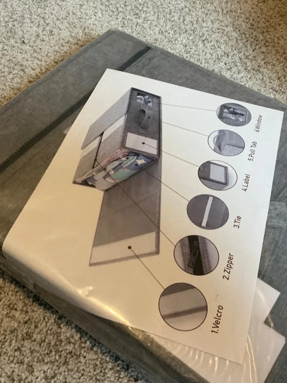 Cloth’s Organizer and Bed And Sheets Organizer